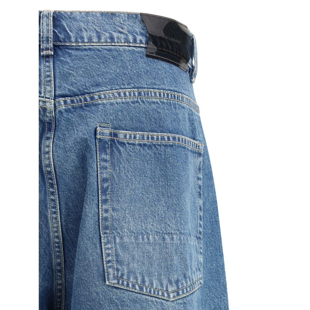 Our Legacy Blue Cotton Tapered Jeans