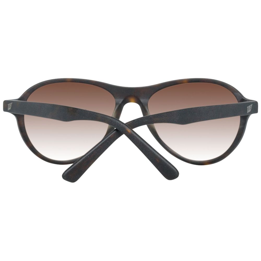 WEB EYEWEAR Brown Plastic Sunglasses