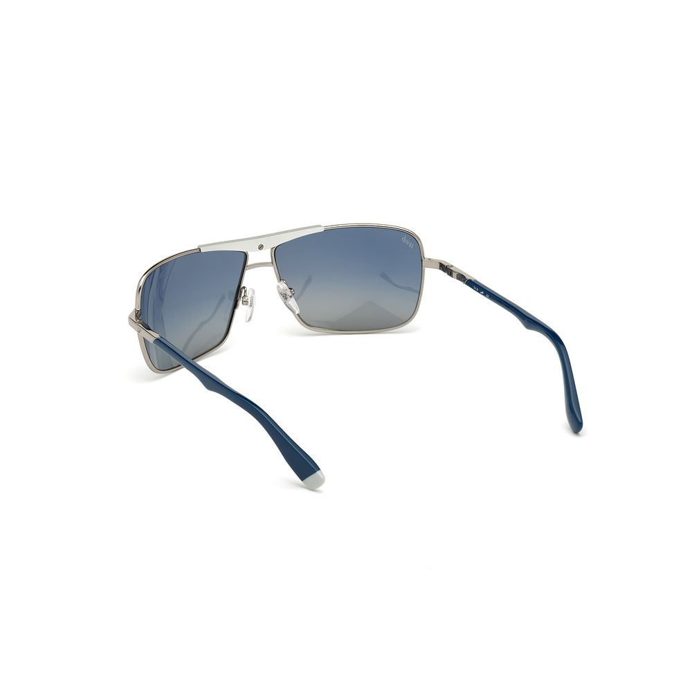 WEB EYEWEAR Gray Metal Sunglasses