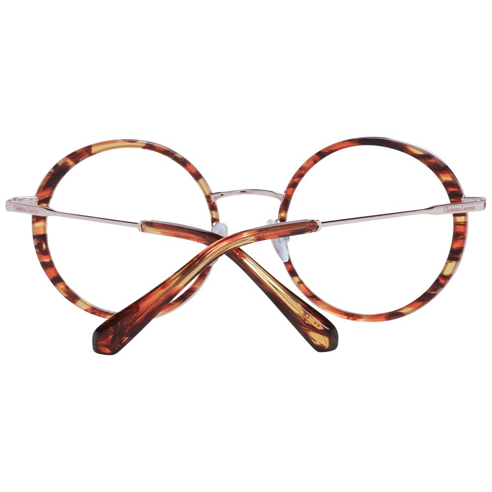 Christian Lacroix Brown Metal Glasses (Frames)