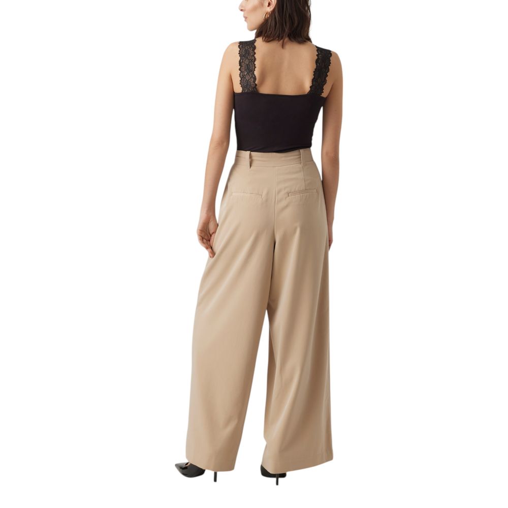 Vero Moda Black Viscose Tank Tops