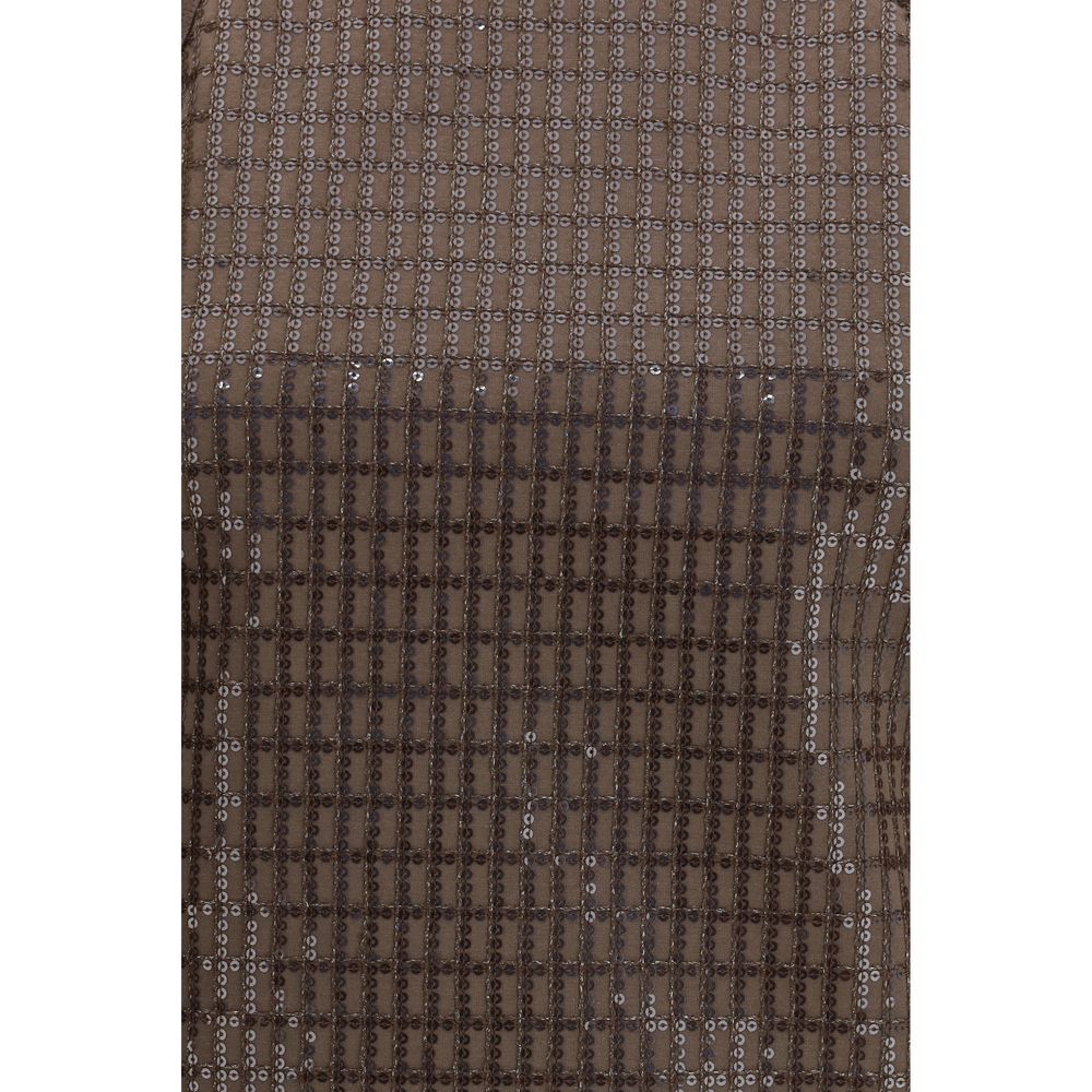 Brunello Cucinelli Brown Cotton T-Shirt