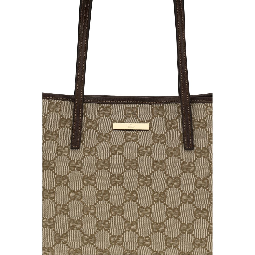 Gucci Beige Fabric Handbag
