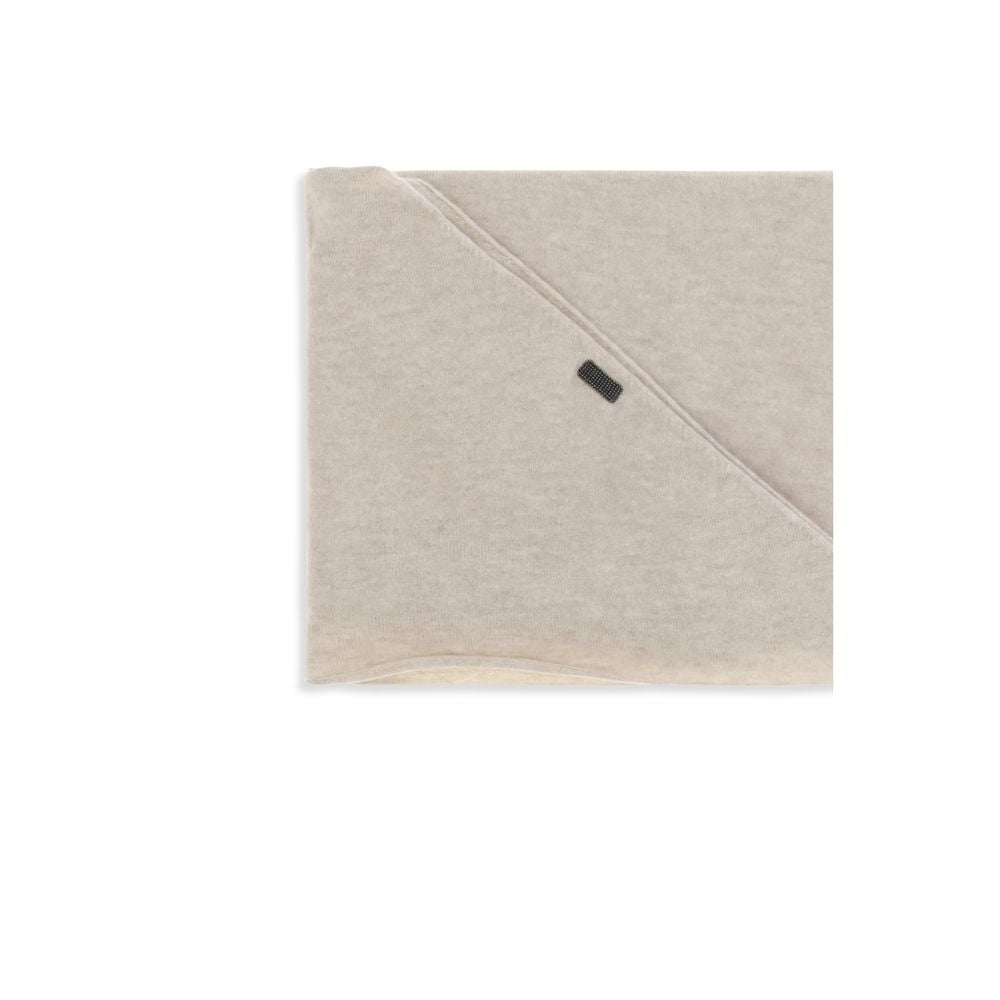 Brunello Cucinelli Beige Cashmere Foulard