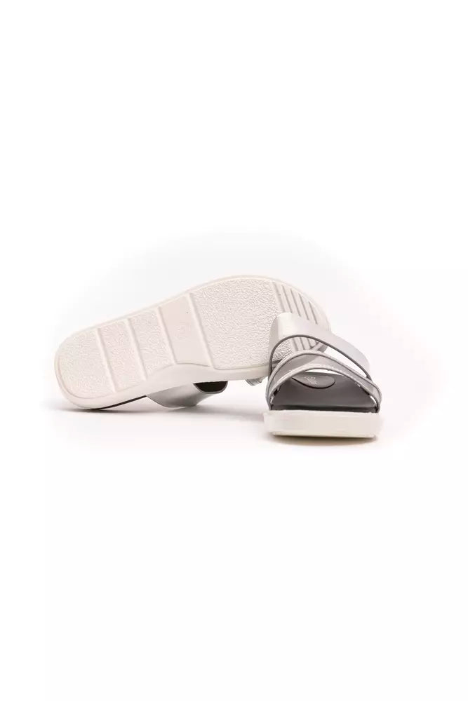 Péché Originel Silver Polyethylene Sandal
