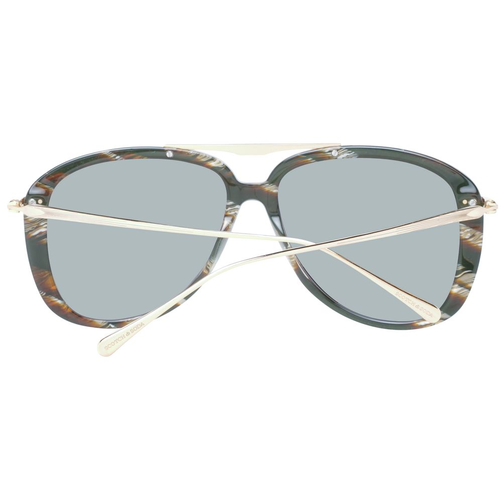 Scotch & Soda Schwarze Herren-Sonnenbrille