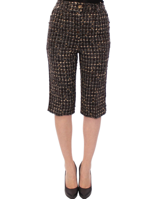 Dolce & Gabbana Mehrfarbige Wollshorts