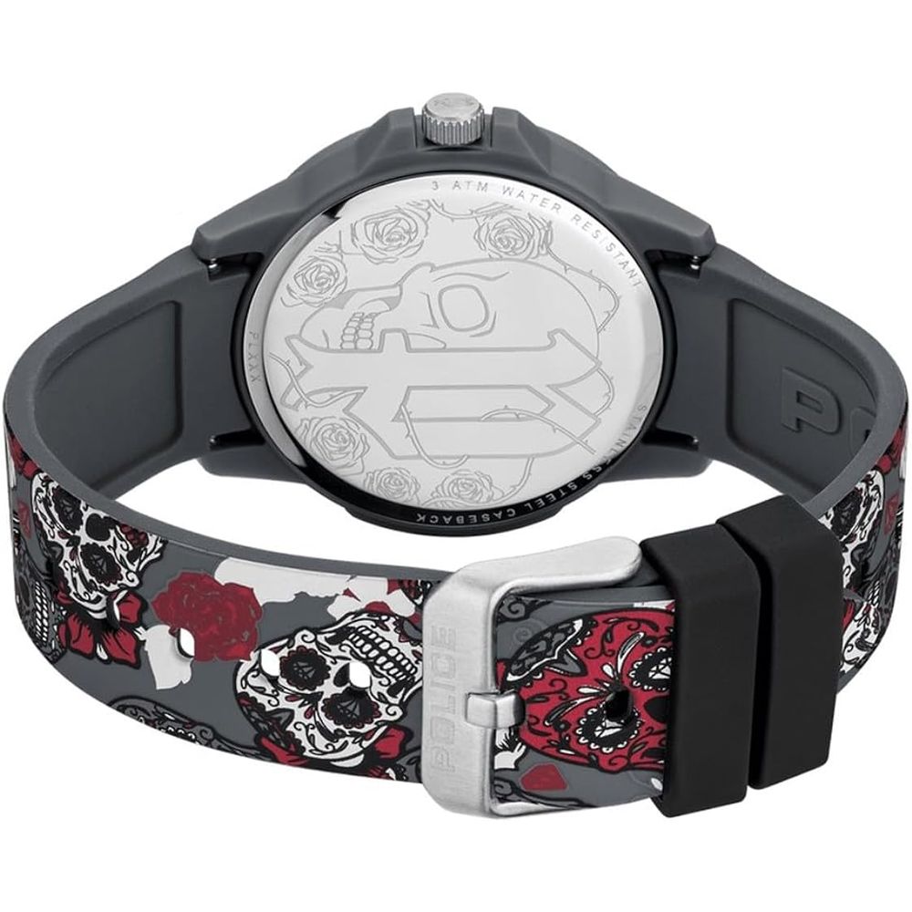 Police Gray Synthetic Sport Watch