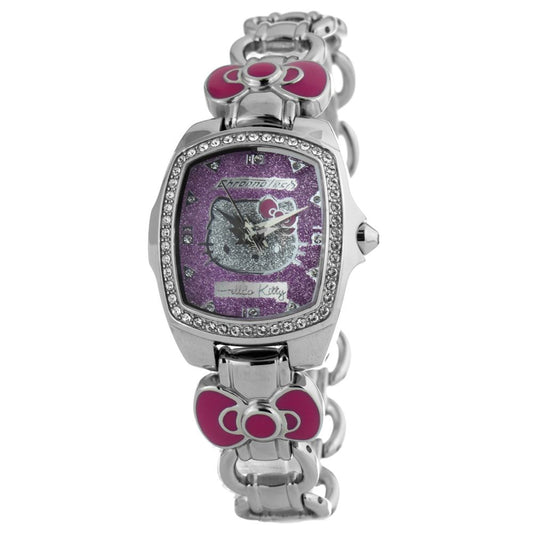 Chronotech Silver Stainless Steel Bracelet Watch