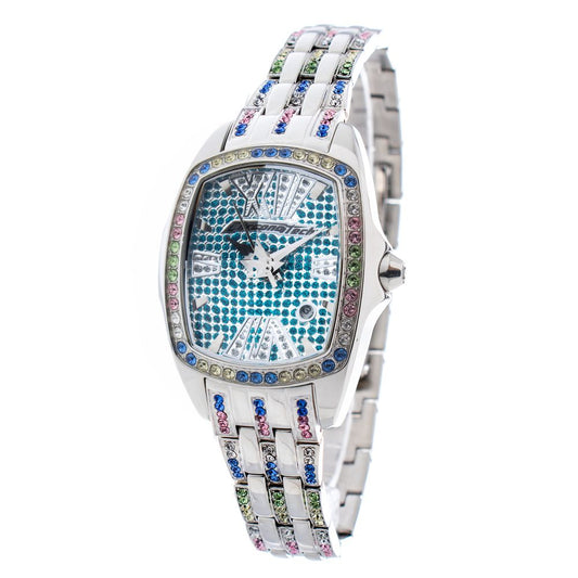 Chronotech Silver Stainless Steel Bracelet Watch