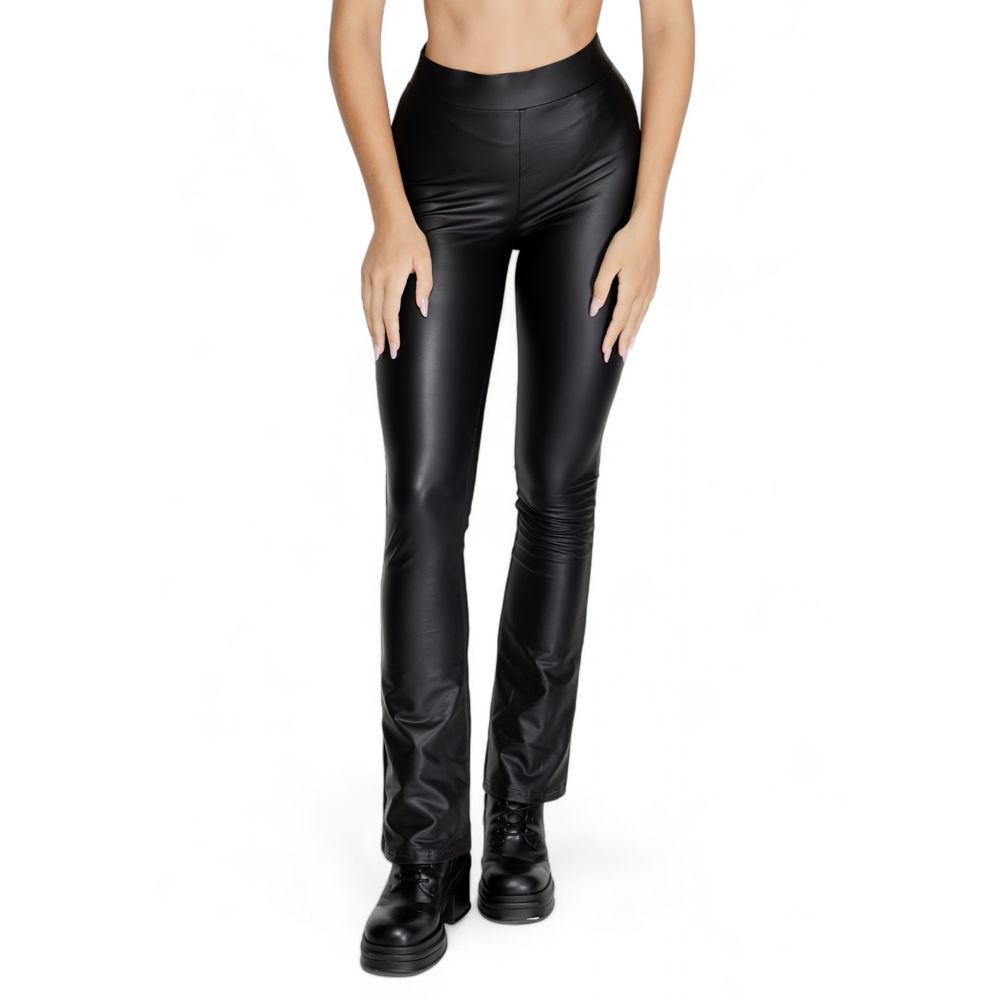 Only – Schwarze Polyester-Leggings