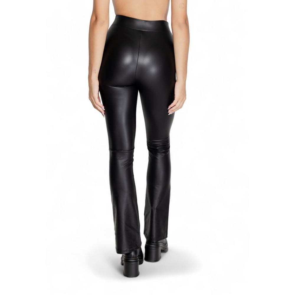 Only – Schwarze Polyester-Leggings