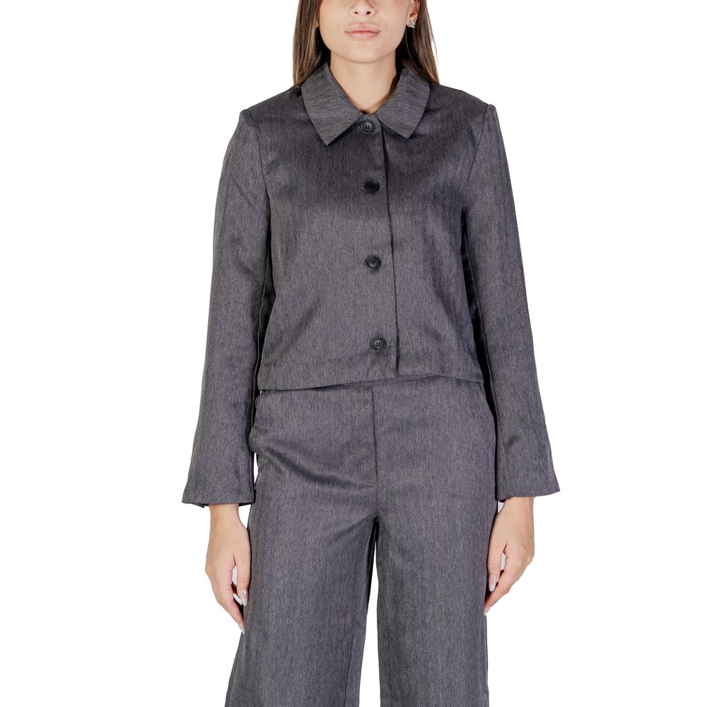 Jacqueline De Yong Grauer Polyester-Blazer