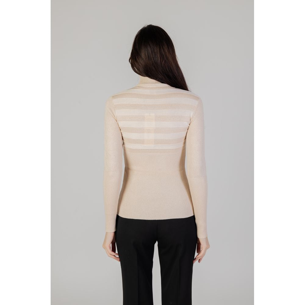 Morgan De Toi – Rollkragenpullover aus Viskose in Rosa