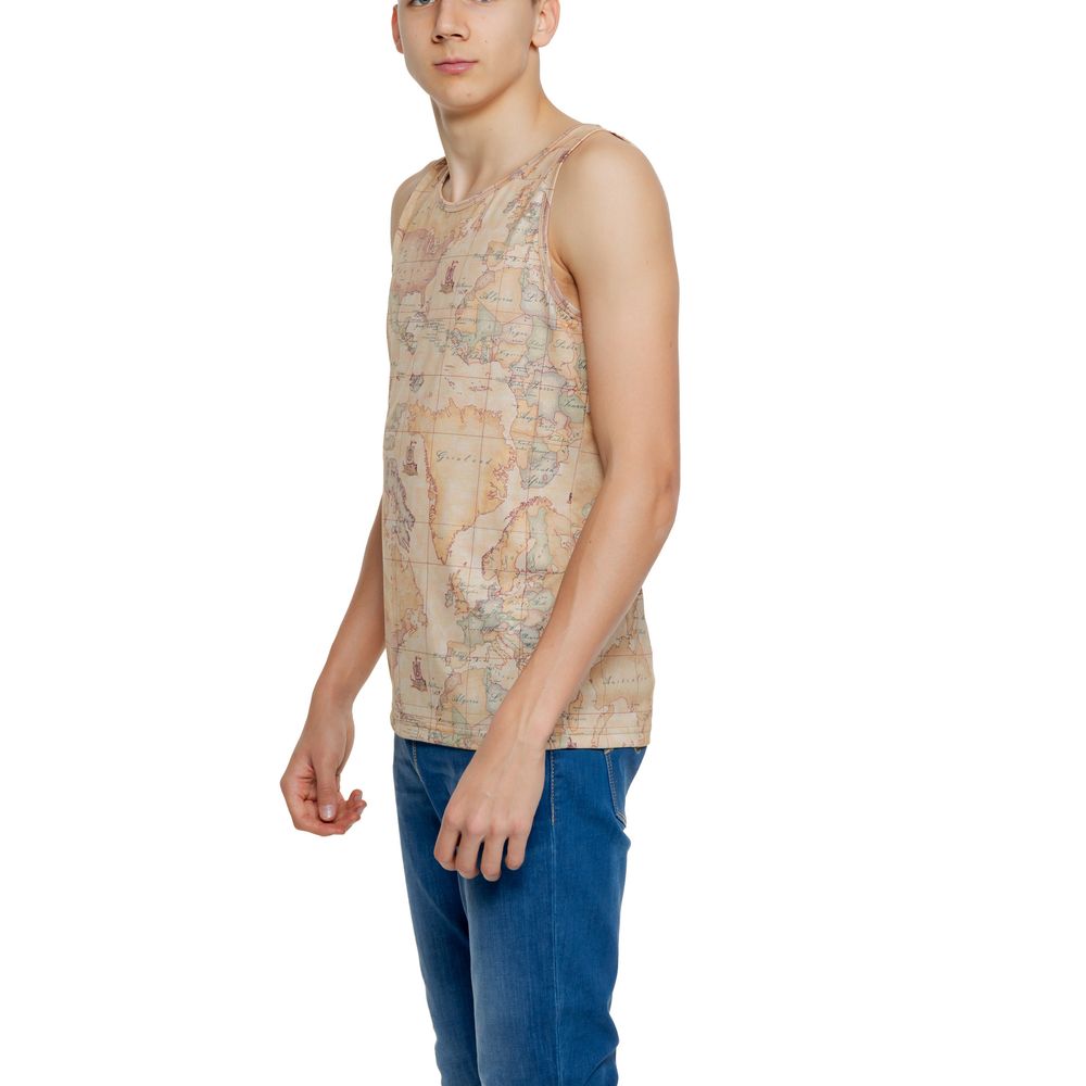 Alviero Martini Prima Classe Beige Polyester Tank Top