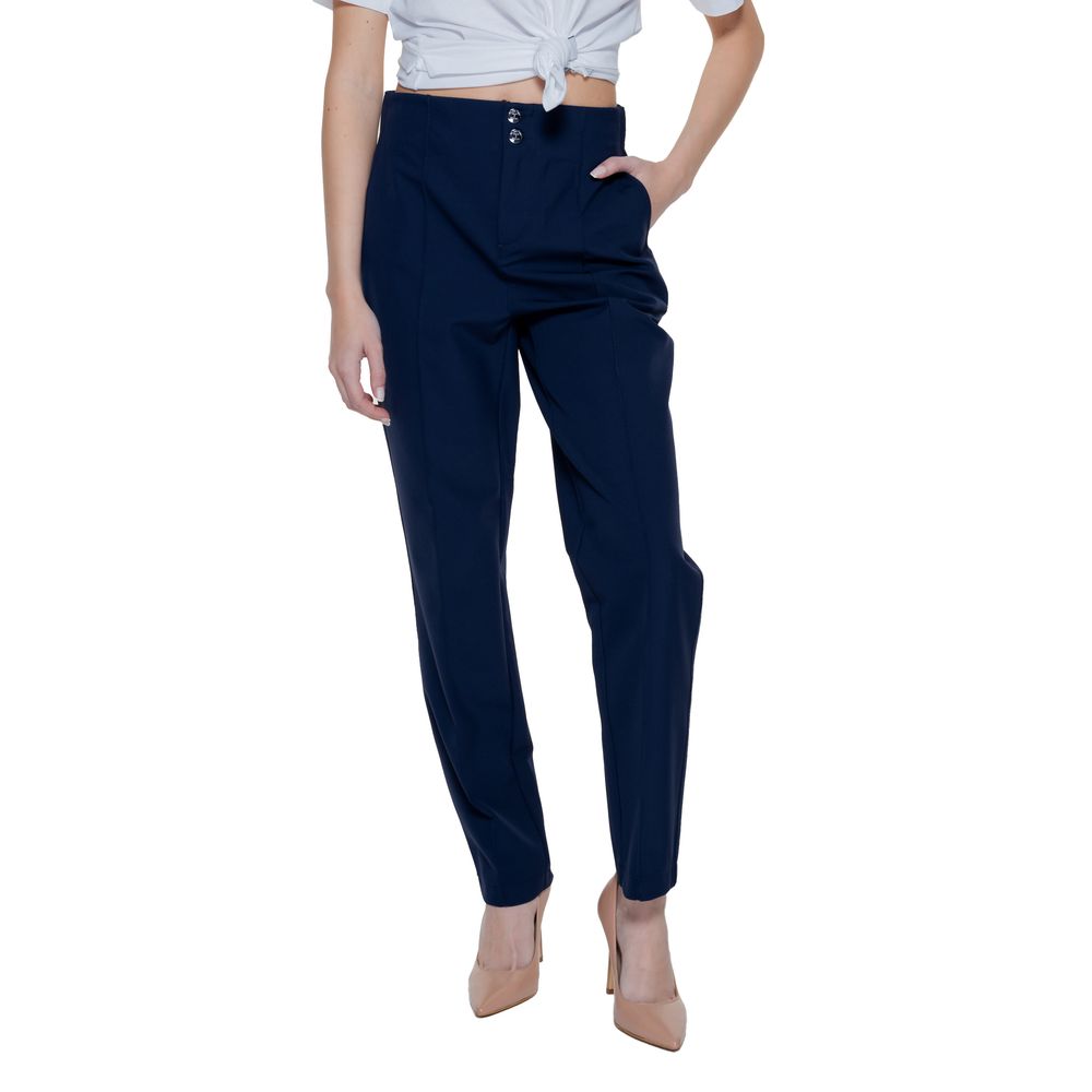 Street One Blue Polyamide Pant