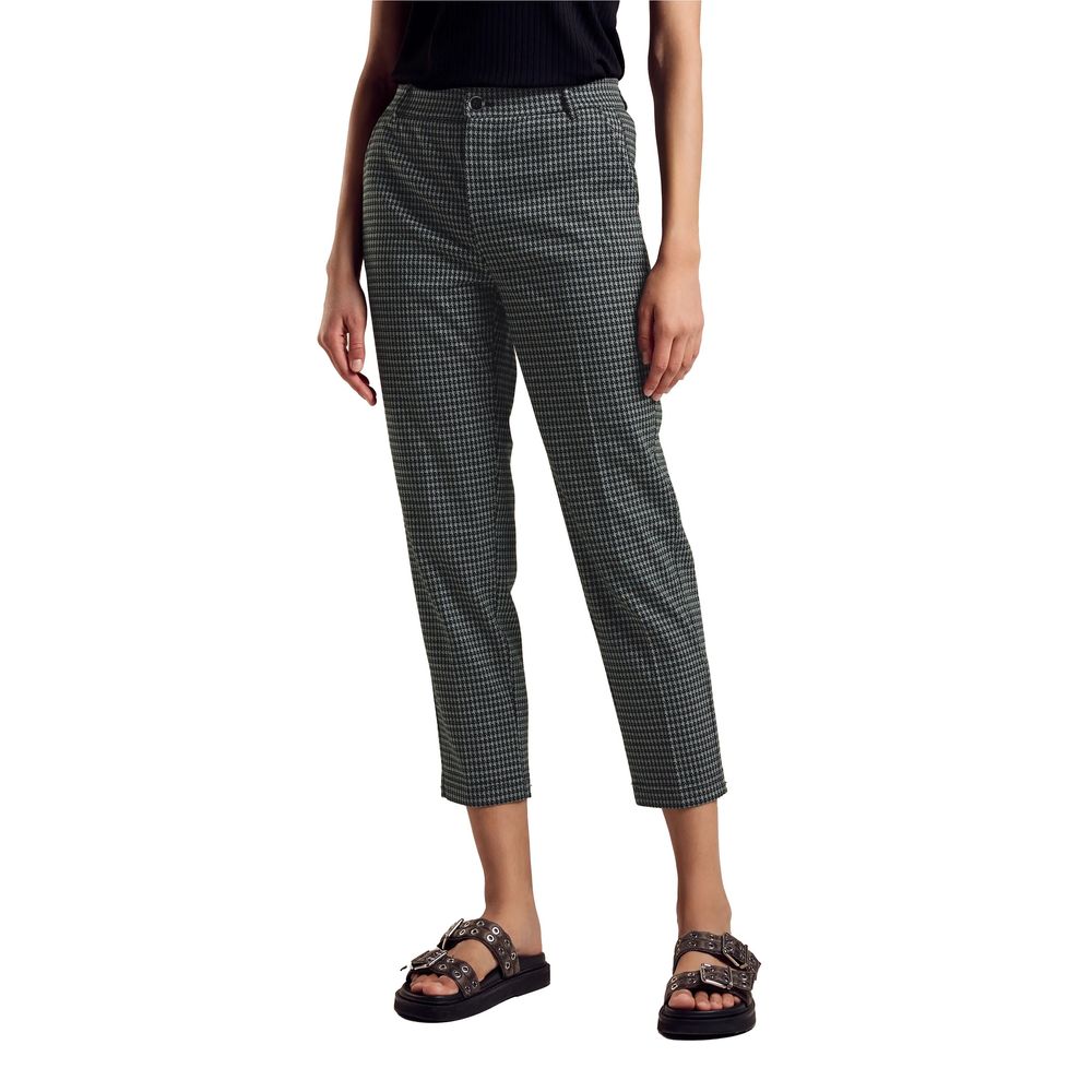 Street One Green Polyester Pant
