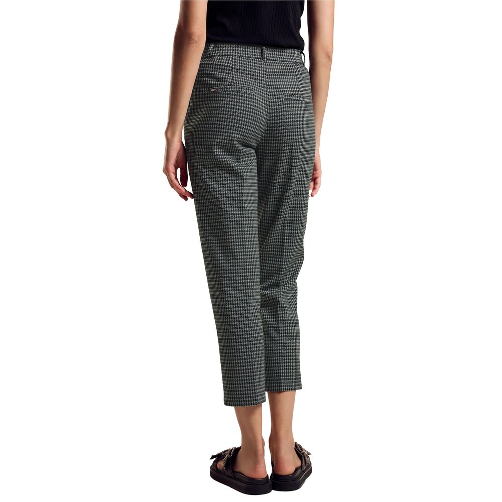 Street One Green Polyester Pant