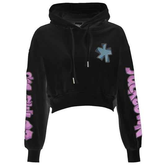 Comme Des Fuckdown Schwarzes Baumwoll-Damen-Sweatshirt