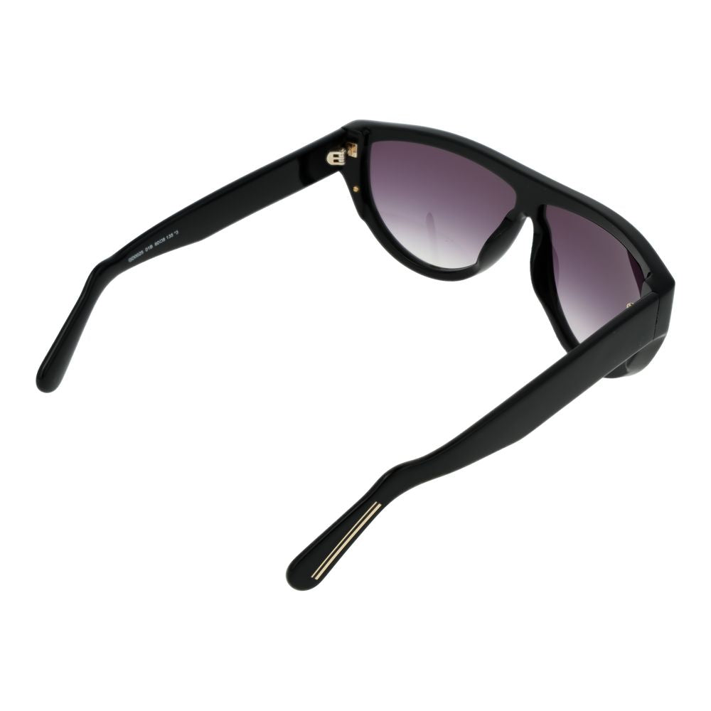 GCDS Black Acetate Sunglasses