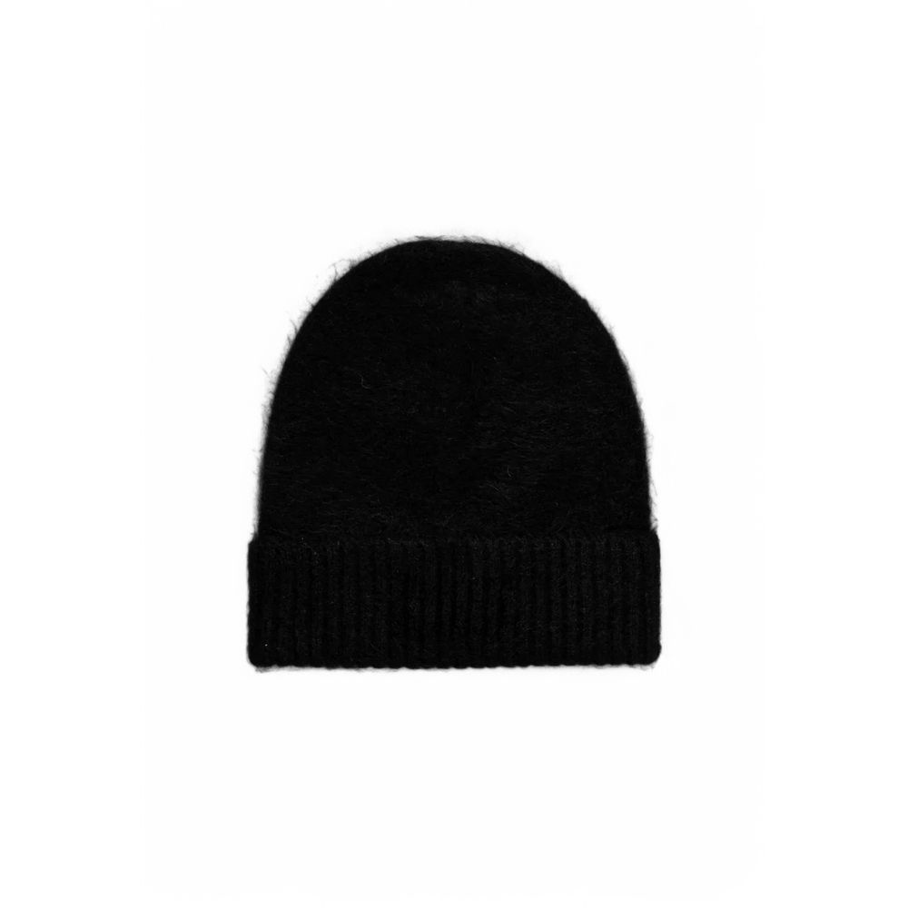 Calvin Klein Black Alpaca Leather Cap (Baseball Hat)