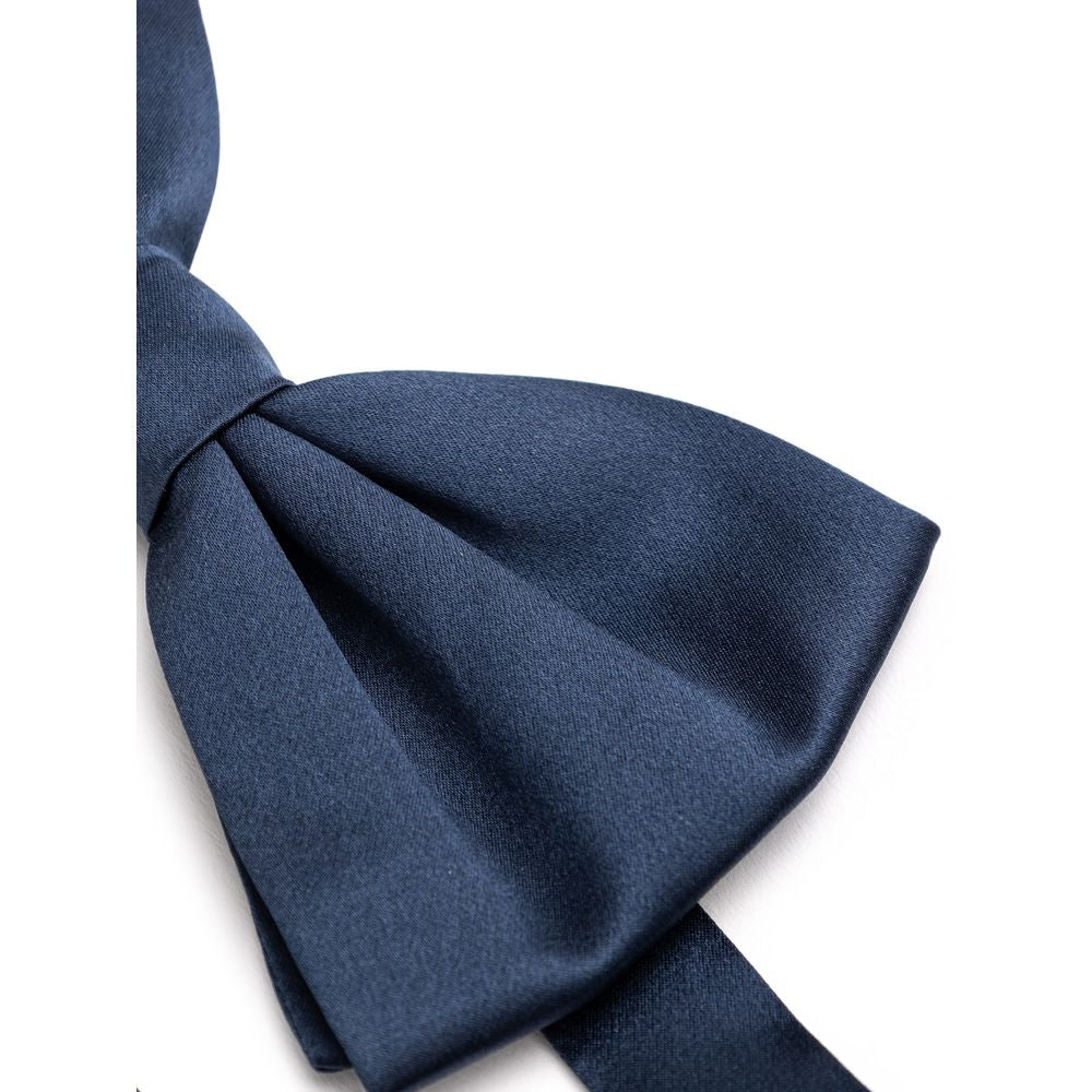 Dolce & Gabbana Blaue Seidenfliege