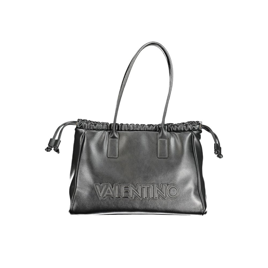 Mario Valentino Black Polyethylene Handbag