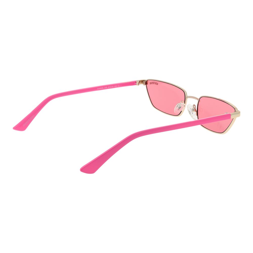 Guess Gold Metal Sunglasses