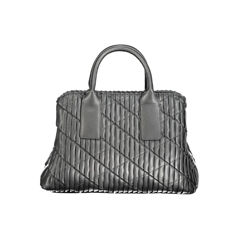 Mario Valentino Black Polyethylene Handbag