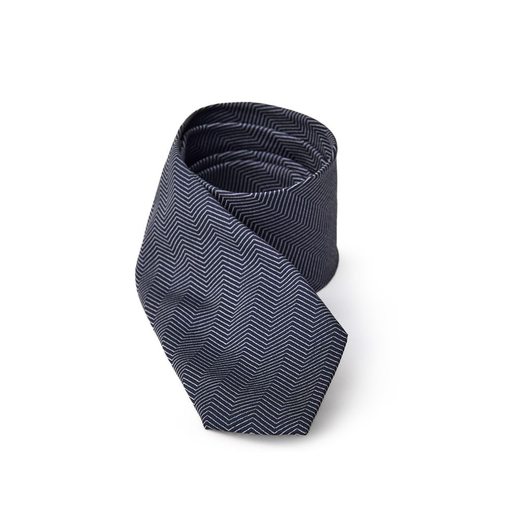 Jil Sander Blauer Seidenty