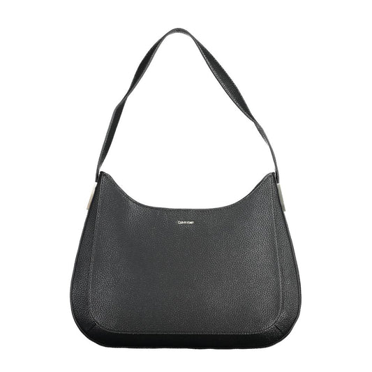 Calvin Klein Schwarze Polyester-Damenhandtasche