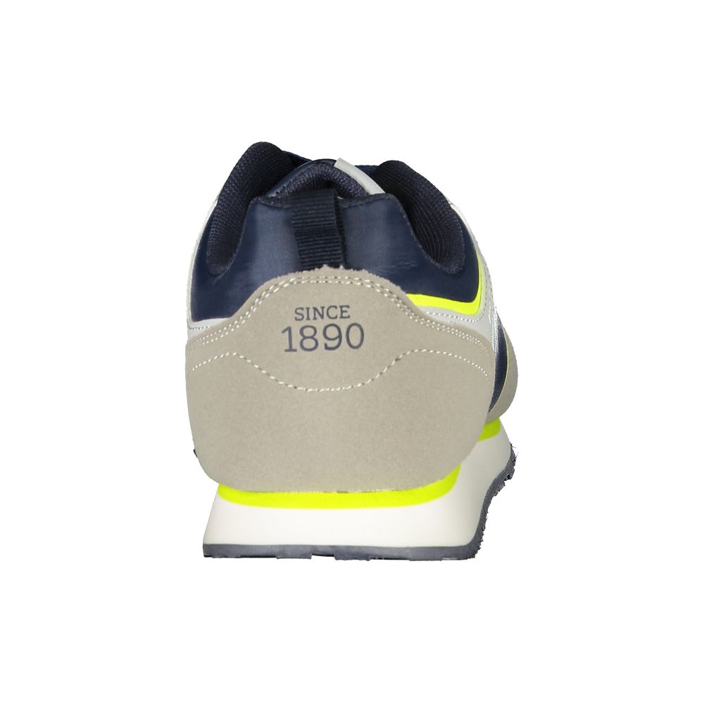 U.S. POLO ASSN. Blue Polyester Women Sneaker