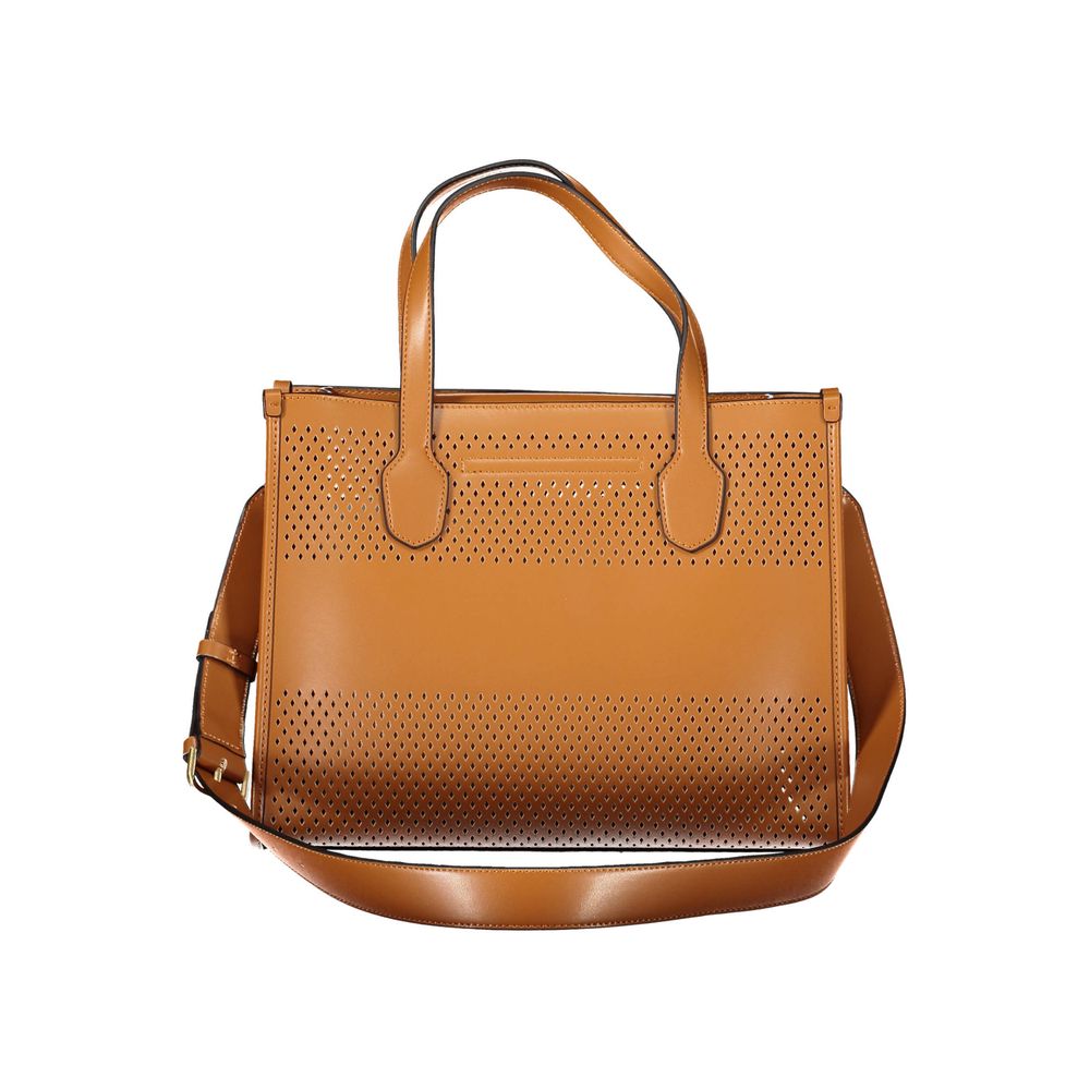 Guess Jeans – Handtasche aus Polyethylen in Braun