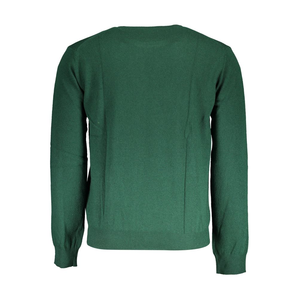 La Martina Grüner Wollpullover