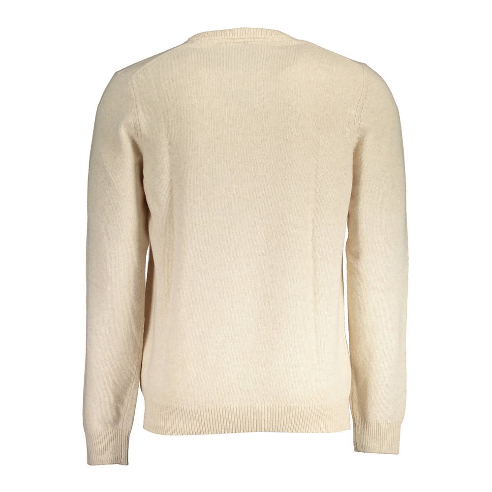 Lyle & Scott Beige Wollpullover