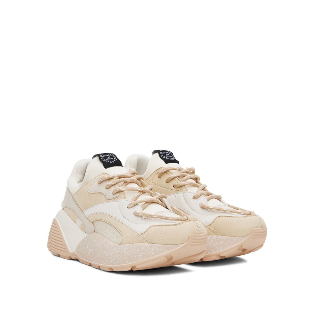 Stella McCartney Yellow Vegan Leather Chunky Sneakers