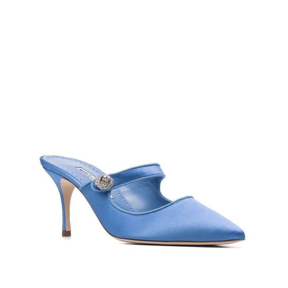 Manolo Blahnik Camparimu Jewel 070 Pantoletten