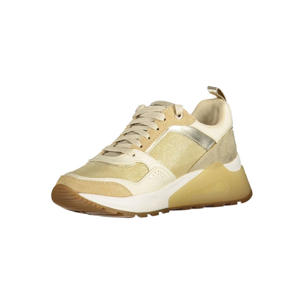 US POLO ASSN. Goldener Polyester-Sneaker