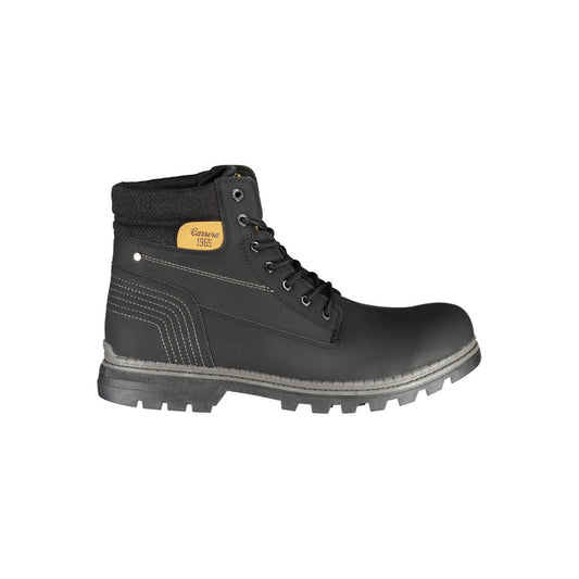 Carrera Schwarzer Polyester-Herrenstiefel