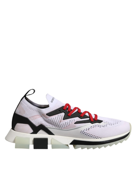 Dolce & Gabbana Weiße SORRENTO Sport Stretch Sneakers Schuhe
