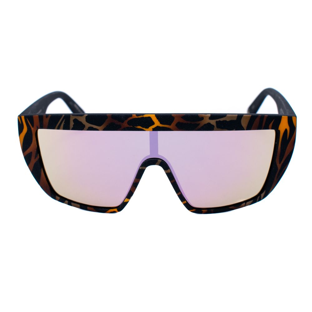 Italia Independent Brown Acetate Sunglasses
