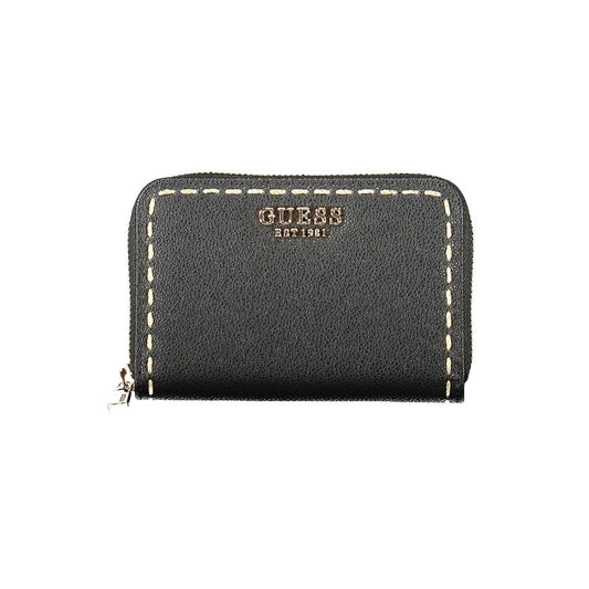 Guess Jeans Black Polyethylene Wallet