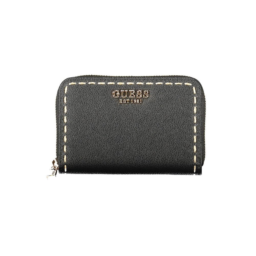 Guess Jeans Black Polyethylene Wallet