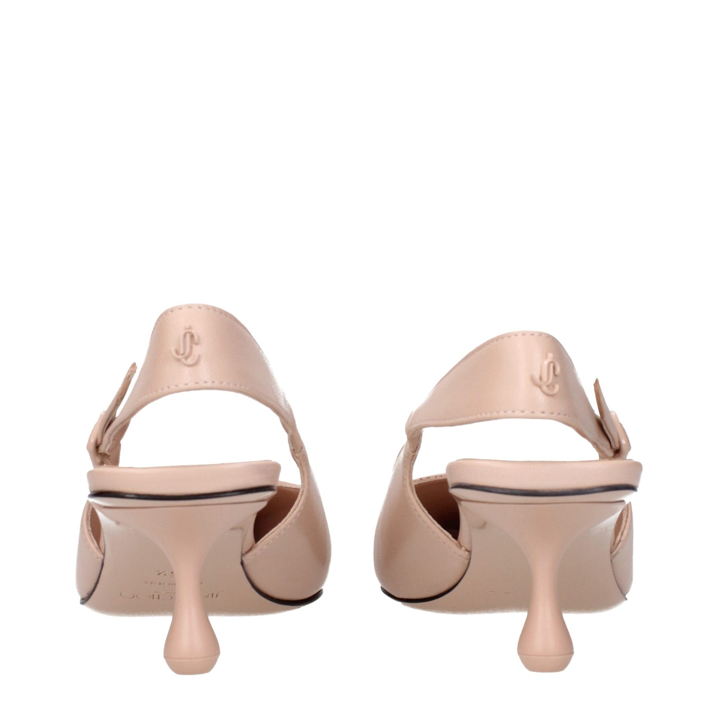 Jimmy Choo Pink Leather High Heel Pumps