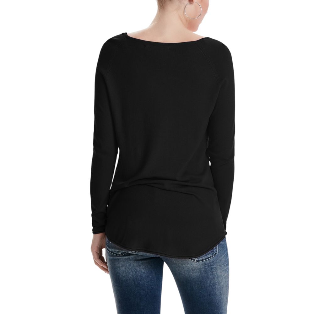 Only – Schwarze Viskose-Sportbekleidung