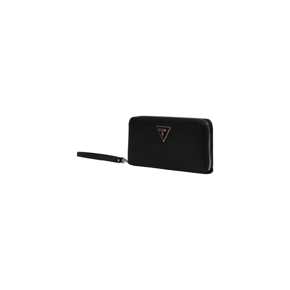 Guess – Schwarze Polyethylen-Geldbörse
