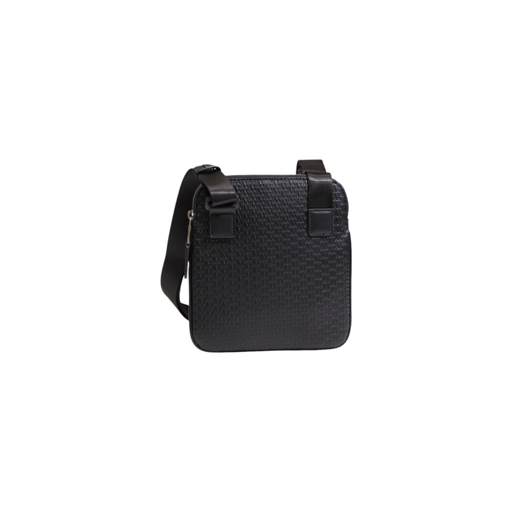 Armani Exchange – Schwarze Polyester-Umhängetasche