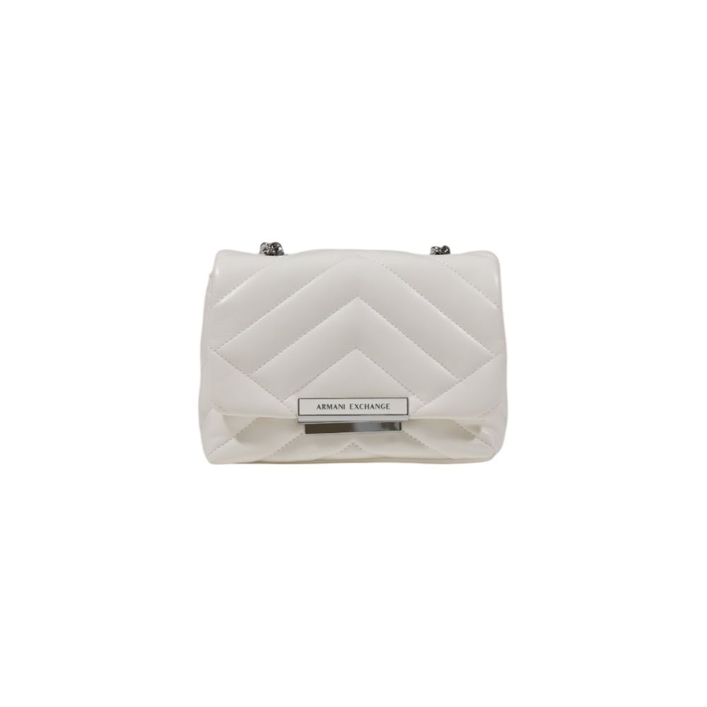 Armani Exchange – Weiße Polyester-Handtasche