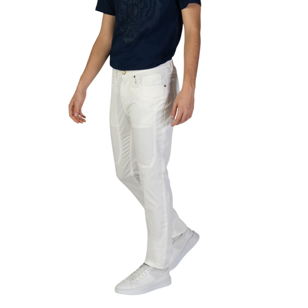 Jeckerson – Weiße Skinny-Hose aus Baumwolle