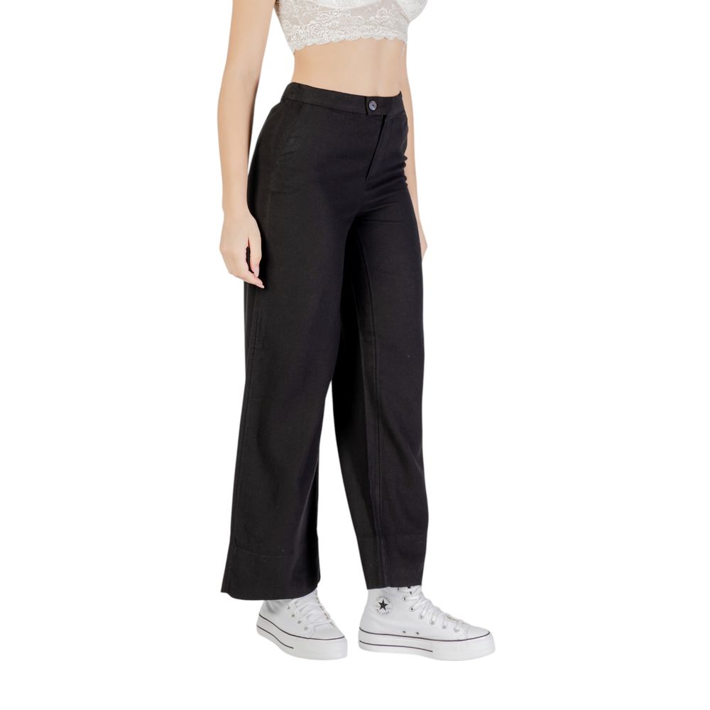 Only – Schwarze Viskosehose